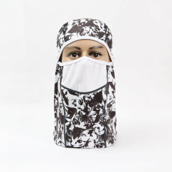 Personalized fleece ski masks printing